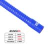 ID 32 34 36 38 51mm Flexibler Silikonschlauch Kühlerschlauch Rohr Für BMW Lufteinlass Hochdruck Gummi-Verbinderrohr Länge 30cm