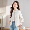 Short coat women's spring and autumn new popular embroidered coat top