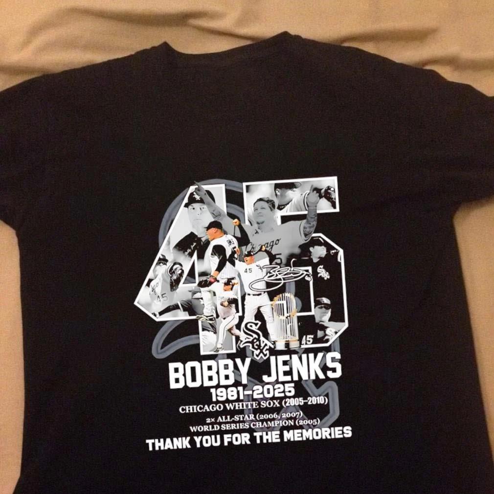 Bobby Jenks 1981 2026 thank you for the memories Shirt Unisex S-5XL 1R202