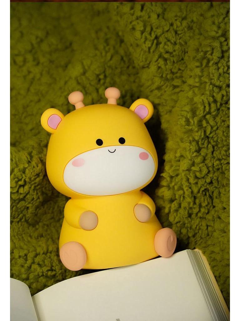 Deer Silicone LED Rechargeable Night Light for Kids - Christmas Gift