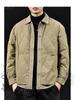 2025 Men's Trendy Lapel Patchwork Down Jacket - Lightweight Autumn/Winter Brand with White Duck Down Liner, Plus Sizes Available
