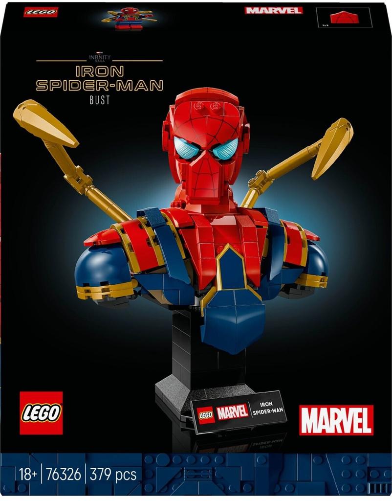 LEGO конструктор Marvel – Железный бюст Человека – паука (76326)