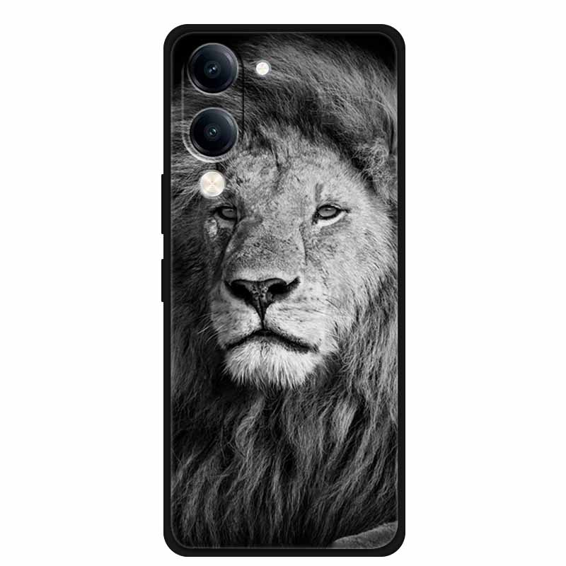 Case For Vivo Y04 Y04S Y37C 4G Soft Silicone TPU Protector Shell Cartoon Lovely Gift Anime Phone Cover Capa Y 04 04S 37C Bumper