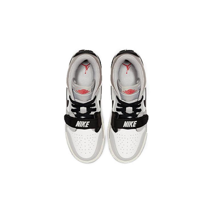 Jordan Legacy 312 Low Tech Grey Fire Red Black GS CD9054-101