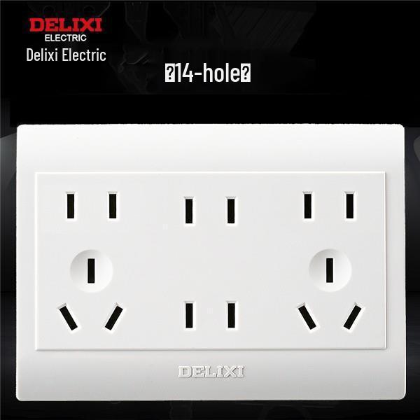 Delixi CD130 Exposed Socket Switch