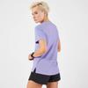 Decathlon 500 Series Breathable, Moisture-wicking, Quick-Drying, Comfortable Short-Sleeved T-Shirt - Women's Lavender Purple