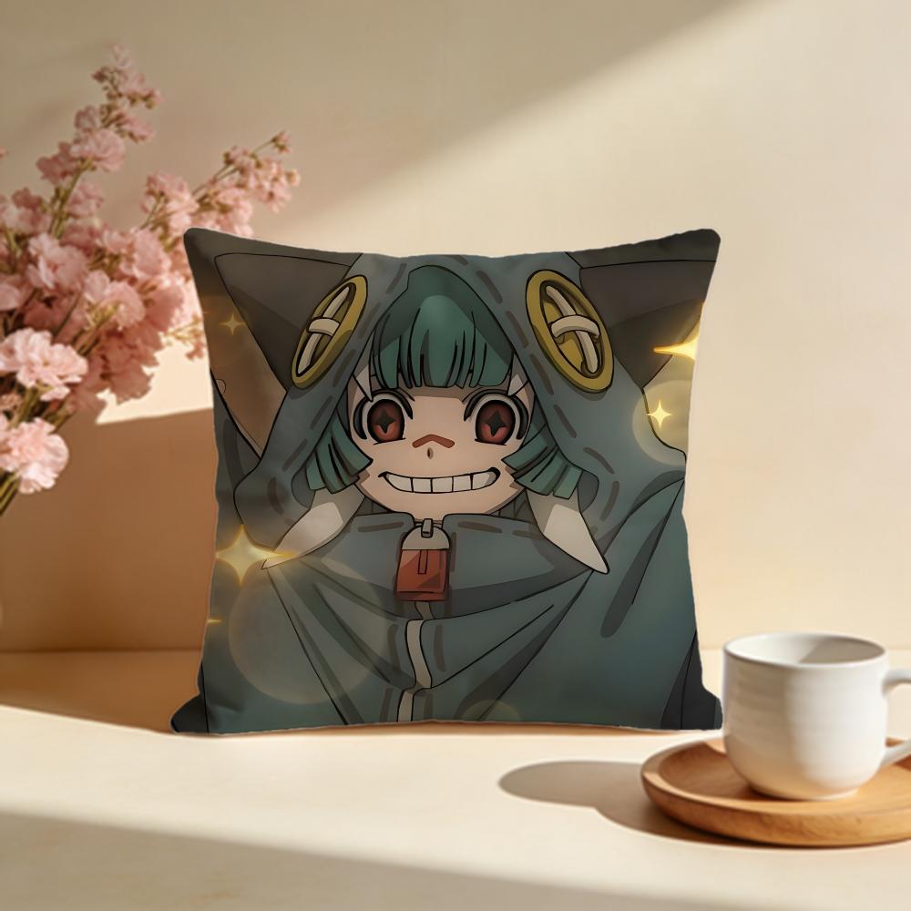 Hot GGachiakutaing Cushion Cover Stylish Washable Pillow Cover Ideal for Couch Bedroom Car Decoration