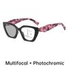 Smart Pochromic Sunglasses for Reading Glasses Vintage Progressive Multifocal Presbyopia Eyewear Finished Bifocal Eyeglasses