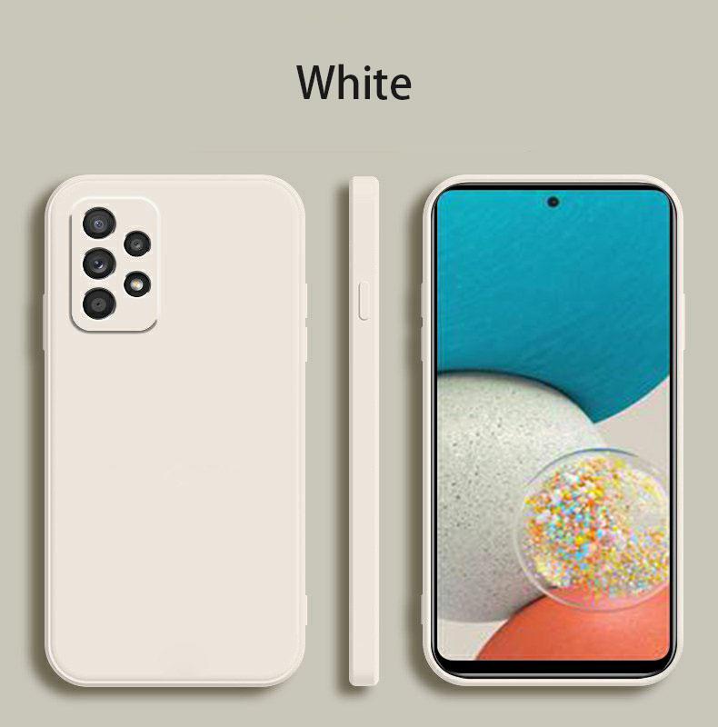 Liquid Silicone Phone Case for Samsung Galaxy A53 A73 A23 A13 A31 A51 A71 A21S A12 A22 A32 A42 A52 A72 4G 5G Back Cover Coque