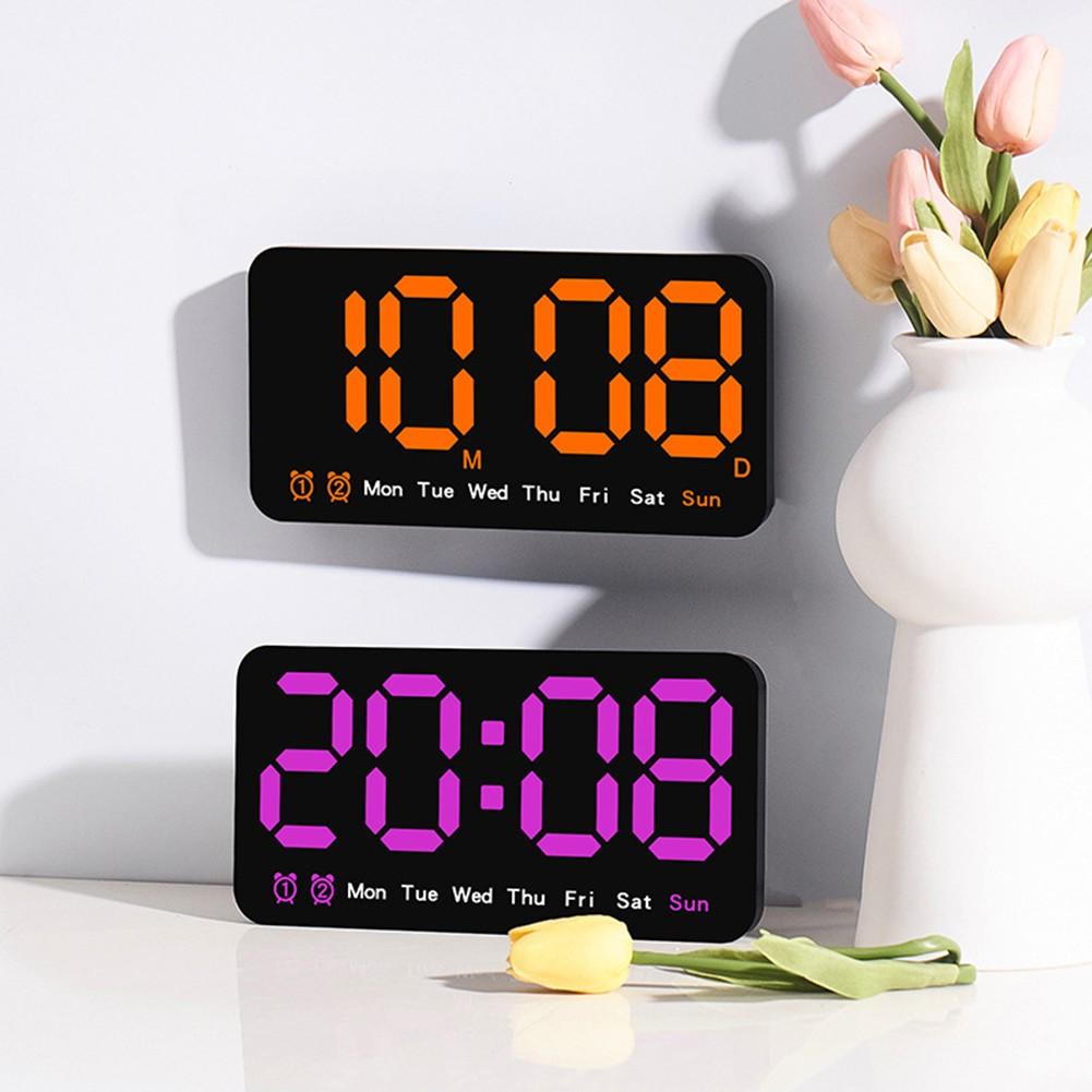 LED Alarm Clock Electronic Clock Temperature Sensing Electronic Alarm Clock