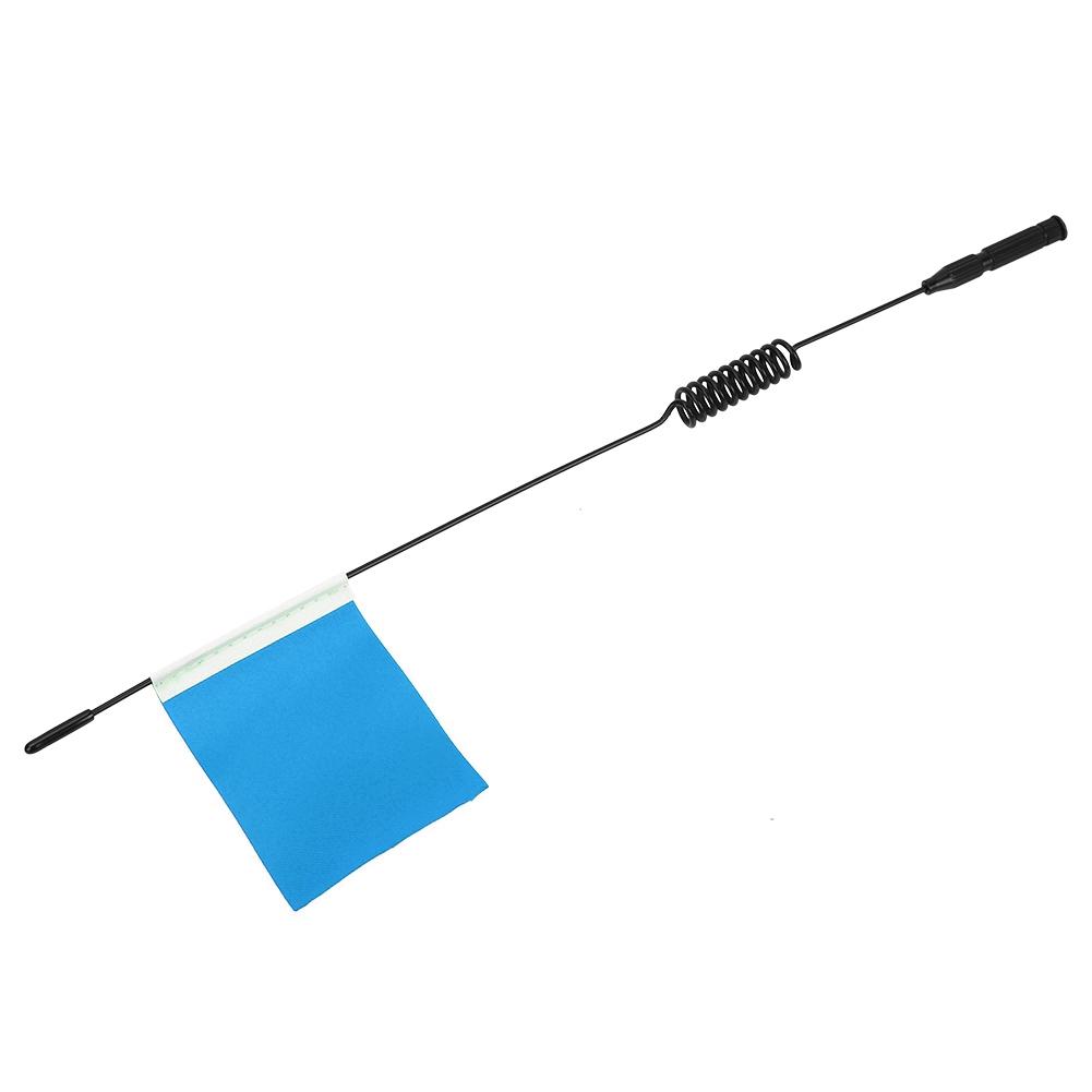 Model L29cm Simulation Signal Line with Flag for RC Climbing Car(Yellow)