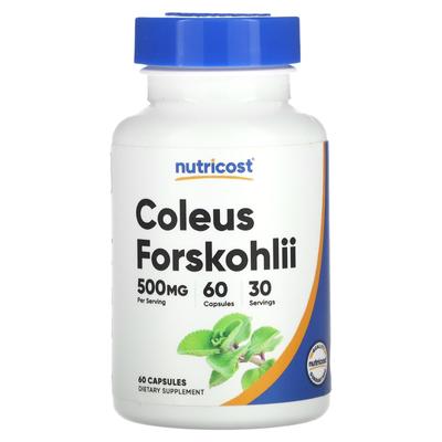 Forskoli, 500 Mg, 60 Capsules (250 Mg Per Capsule)
