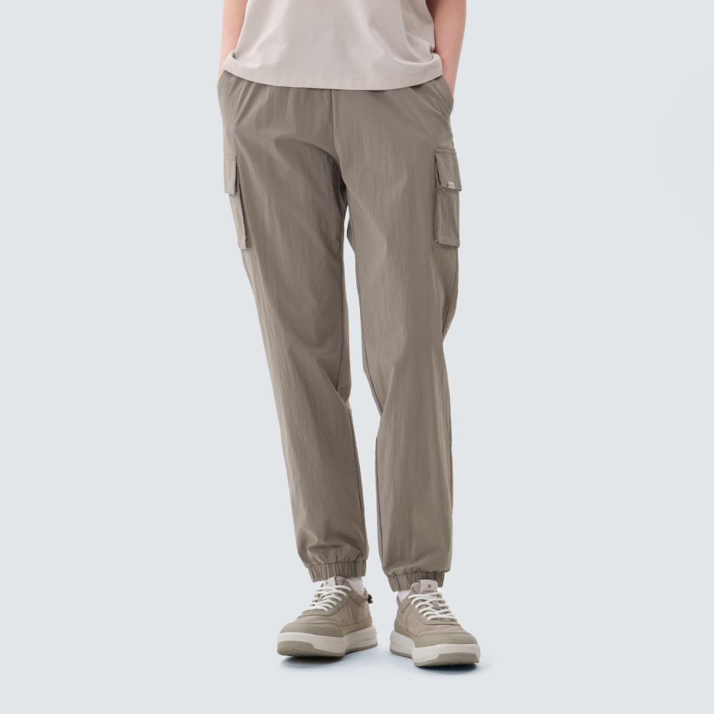 [Snowpeak] Route Women s Cargo Jogger Pants Khaki Gray (S25MWRPT61) 65