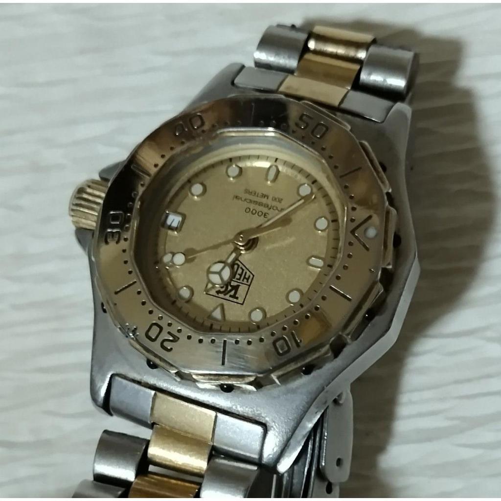 Used [Bonus Included, Battery Replaced, Working Item] TAG Heuer 3000 Professional Quartz Watch