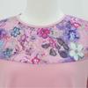 Shiz Madam Floral Zip Vest Ensemble For Moms In Their 50s Set3243