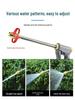 Telescopic Garden Hose & High-Pressure Car Wash Spray Gun Set