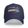 Calcio  Italia (Casa Blu) Cappellino da Baseball Taglia Grande Cappello Cappellino Sportivo Unisex Donna