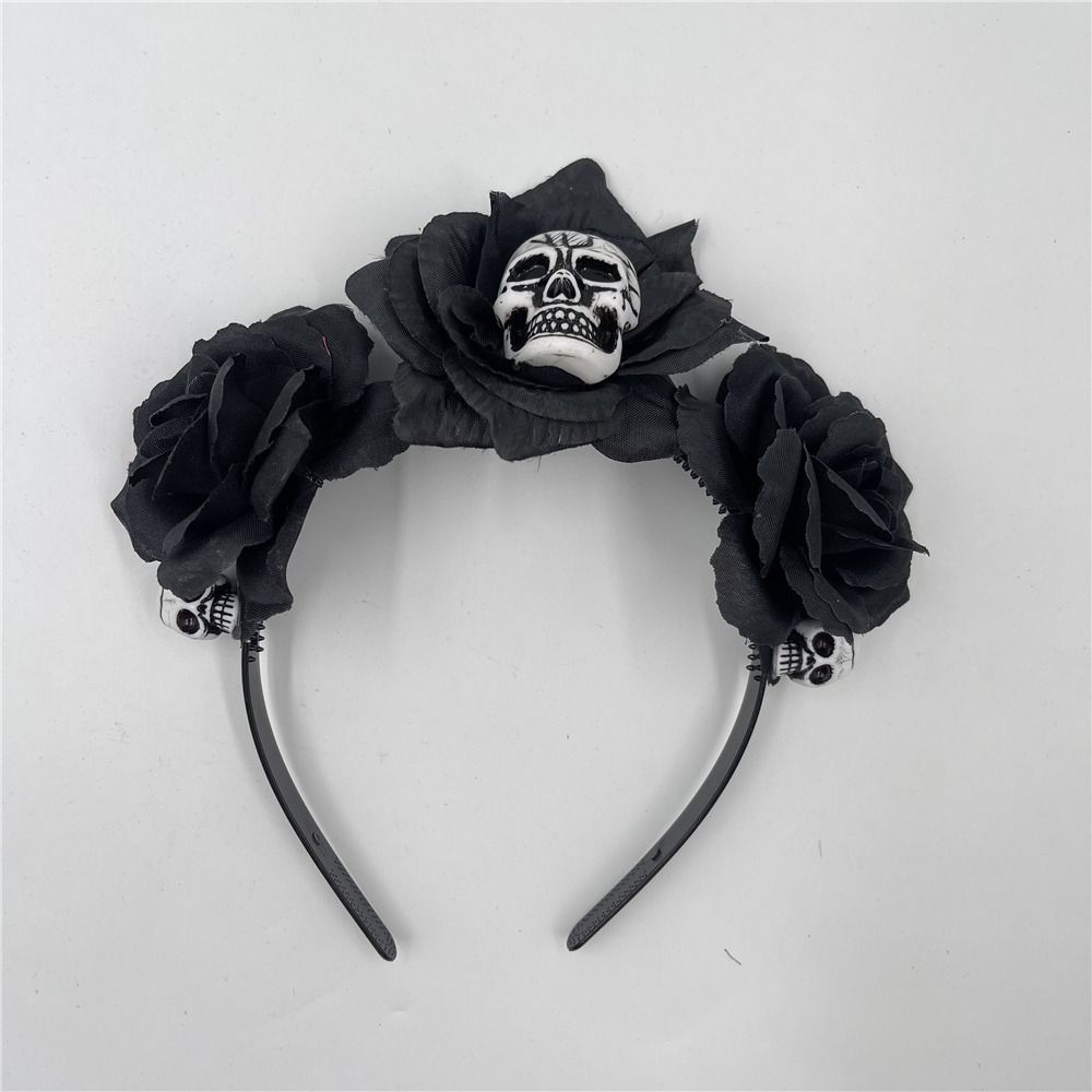 Mexican Rose Flower Crown Headband Party Costume Wedding Bridal Flower Crown  for Women