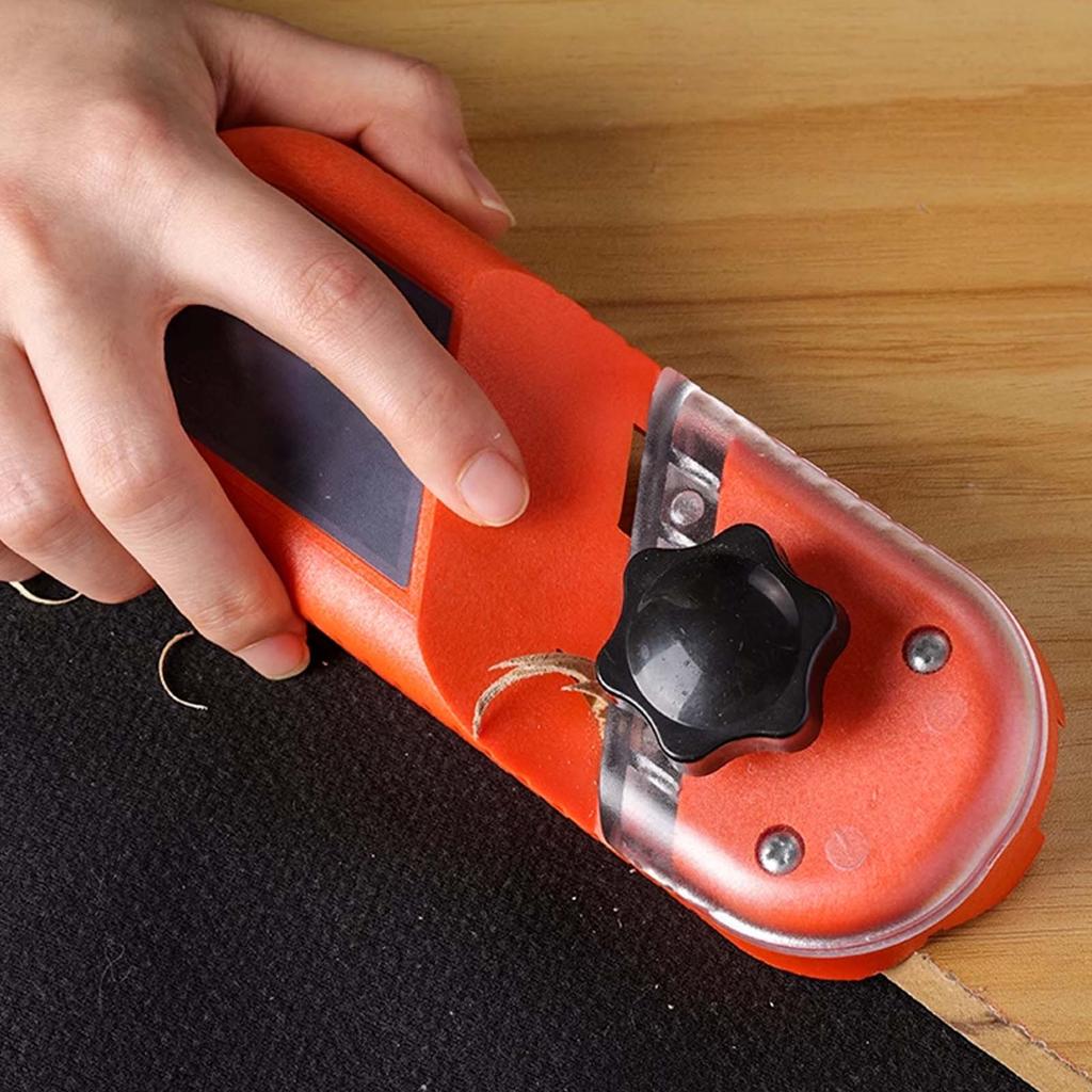 45 Degree/Flat Dual-purpose Gypsum Board Chamfer, Ceiling Wood Chamfering Plane with 10 Blades