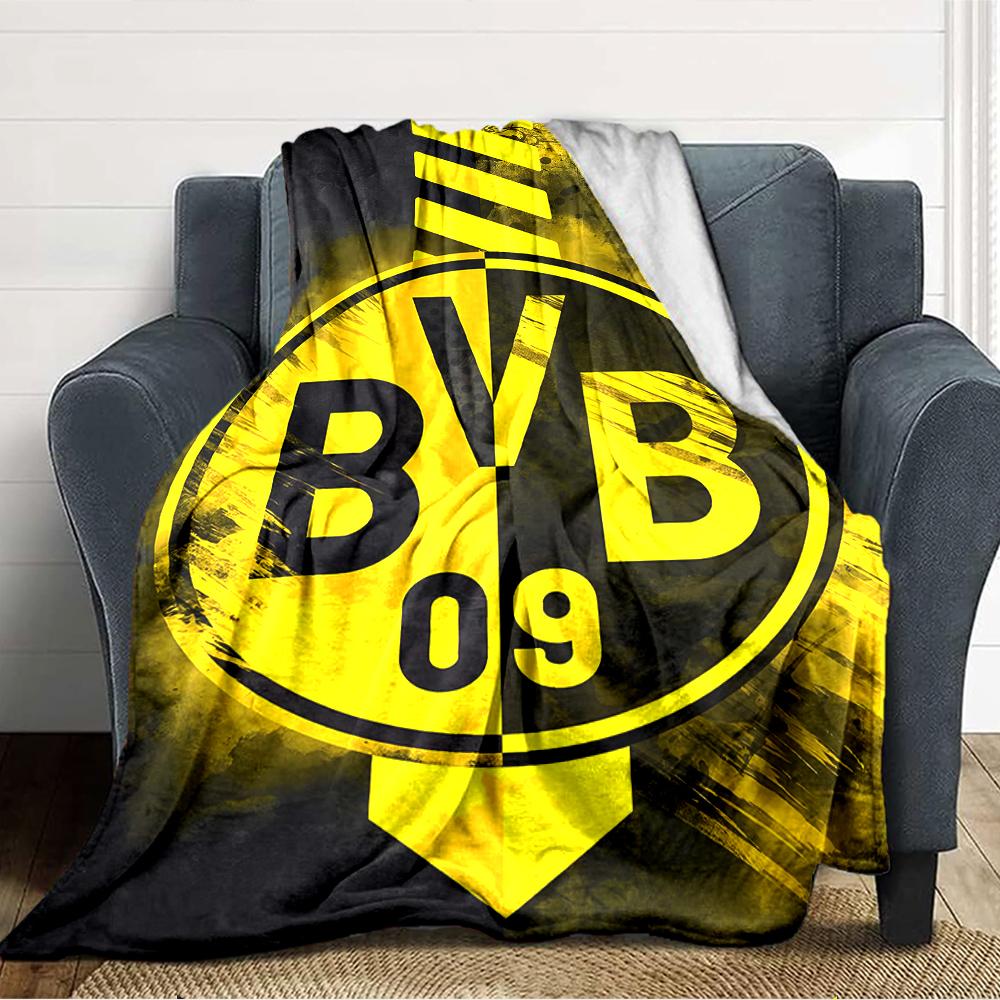 1 Stück Fußballmannschaft (57) Decke, Geschenk, für Männer und Frauen, Weiche Decke, Gut für Schlafsofa Couch Reisen, Leichte Flanelldecke