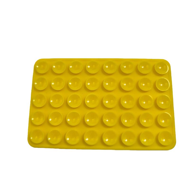 1/3Pcs Mobile Phone Silicone Sucker Pad Double Sided 40 Suction Cup Phone Holder Detachable Anti-slip Fixture