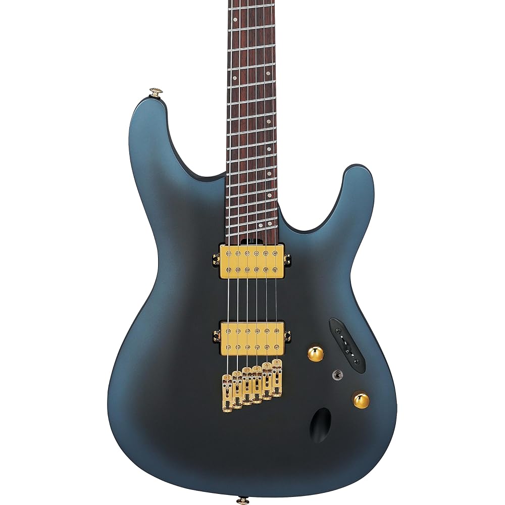 Ibanez Axe Design Lab/S-Shape Multi-Right Angled Scale Midnight Arctic Ocean Matte SML721-MAM