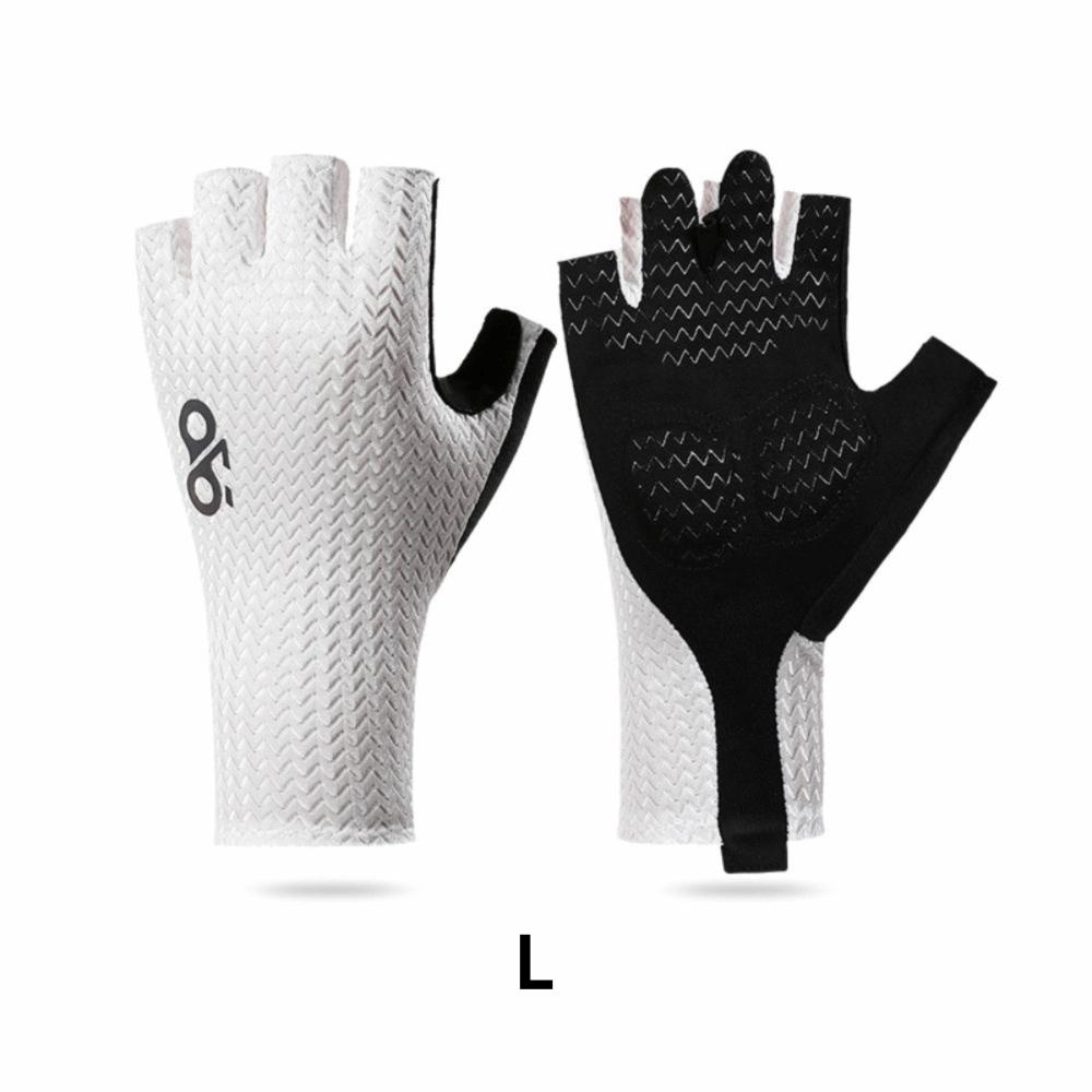 

Summer Breathable Cycling Gloves Anti-Slip Wear-Resistant Road Bike Glove Shockproof Half Finger Gloves Cooling Sport Gear 2
