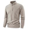 Outdoor Sports Quick Drying Clothes for Men Long-sleeved T-shirt for Men Medium-thick Half-zipper Sweatshirt Quick Drying Bottoming Shirt Autumn