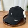 Spring And Summer Embroidery K Letters Soft Top Baseball Hat Women'S Simple Casual Face Small Cap Versatile