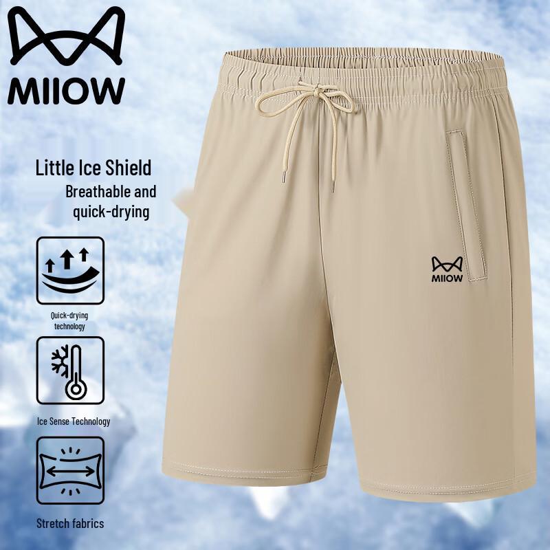 MiiOW Men s Summer Quick-Dry Outdoor Beach Shorts XL