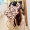 Waterproof Anti-knock Phone Case For Nokia HMD Skyline Ring Cute Back Cover Bracelet Solid Color Soft Case Youth Cartoon