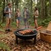 Detachable Sausage Barbecue Net Non Stick Barbecue Net Clip  for Outdoor Camping
