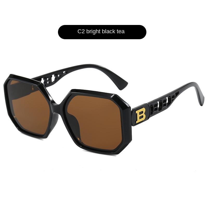 Polygonal Sunglasses Women New Luxury Glamour Fashion Men Brand Glasses Square Stylish Unisex UV400 Shades