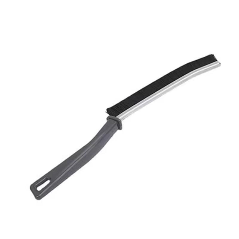 Multi-Functional Crevice Brush for Bathroom, Kitchen & Tile—Perfect for Cleaning Hard-to-Reach Corners with Stiff Bristles