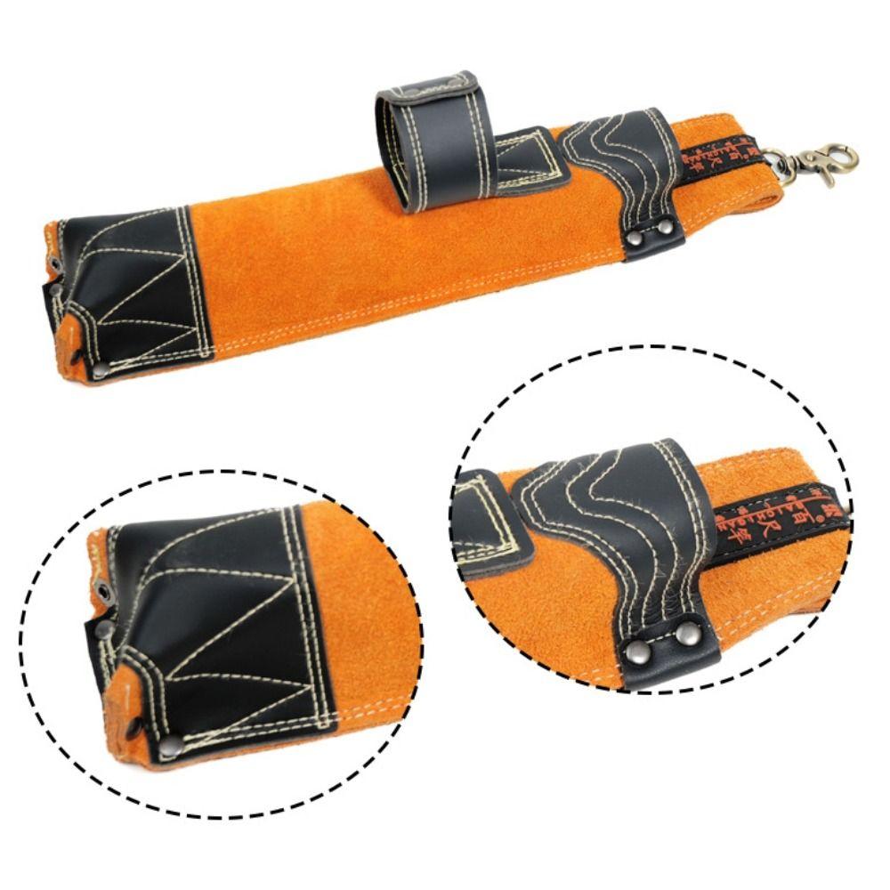 Strong Welding Rod Storage Bag High Temperature Resistance Welding Rod Waist Bag Construction Site