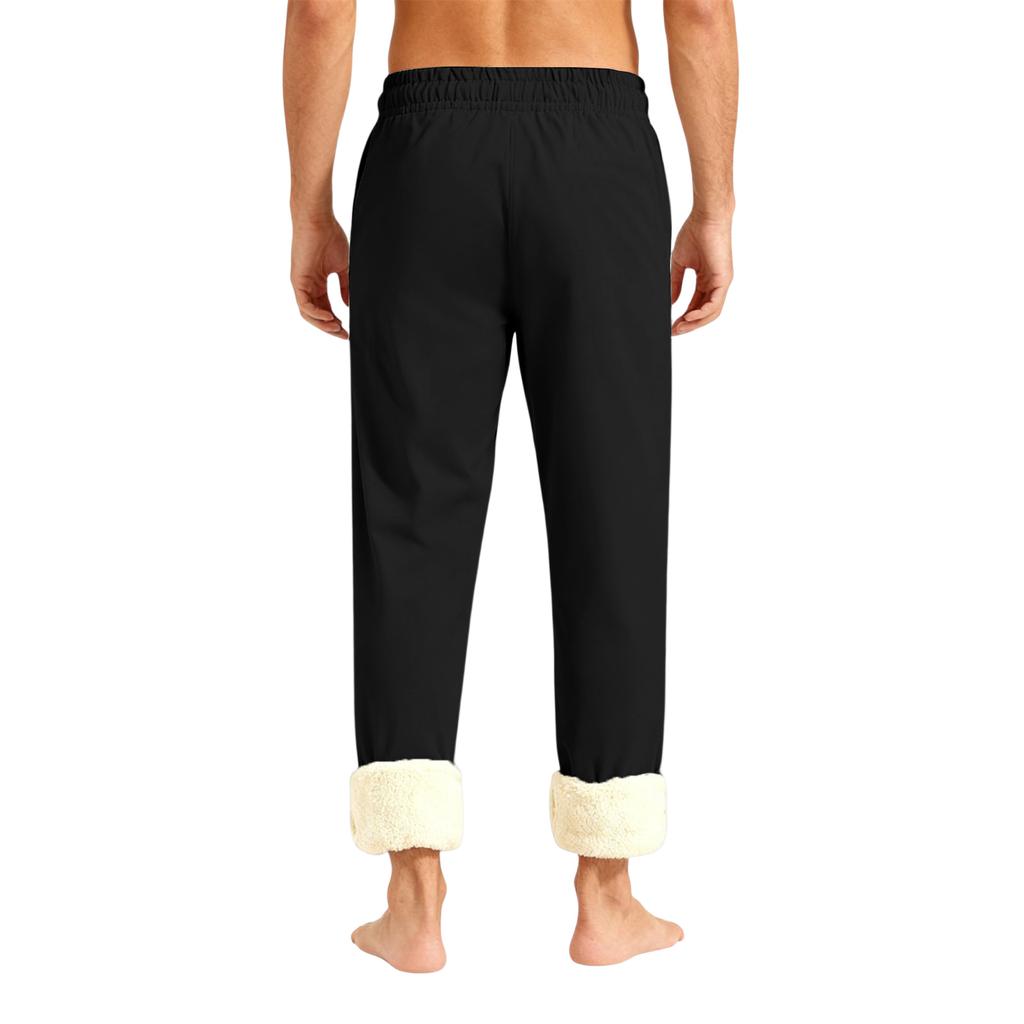 Men's Fleece-Lined Cotton Pants
