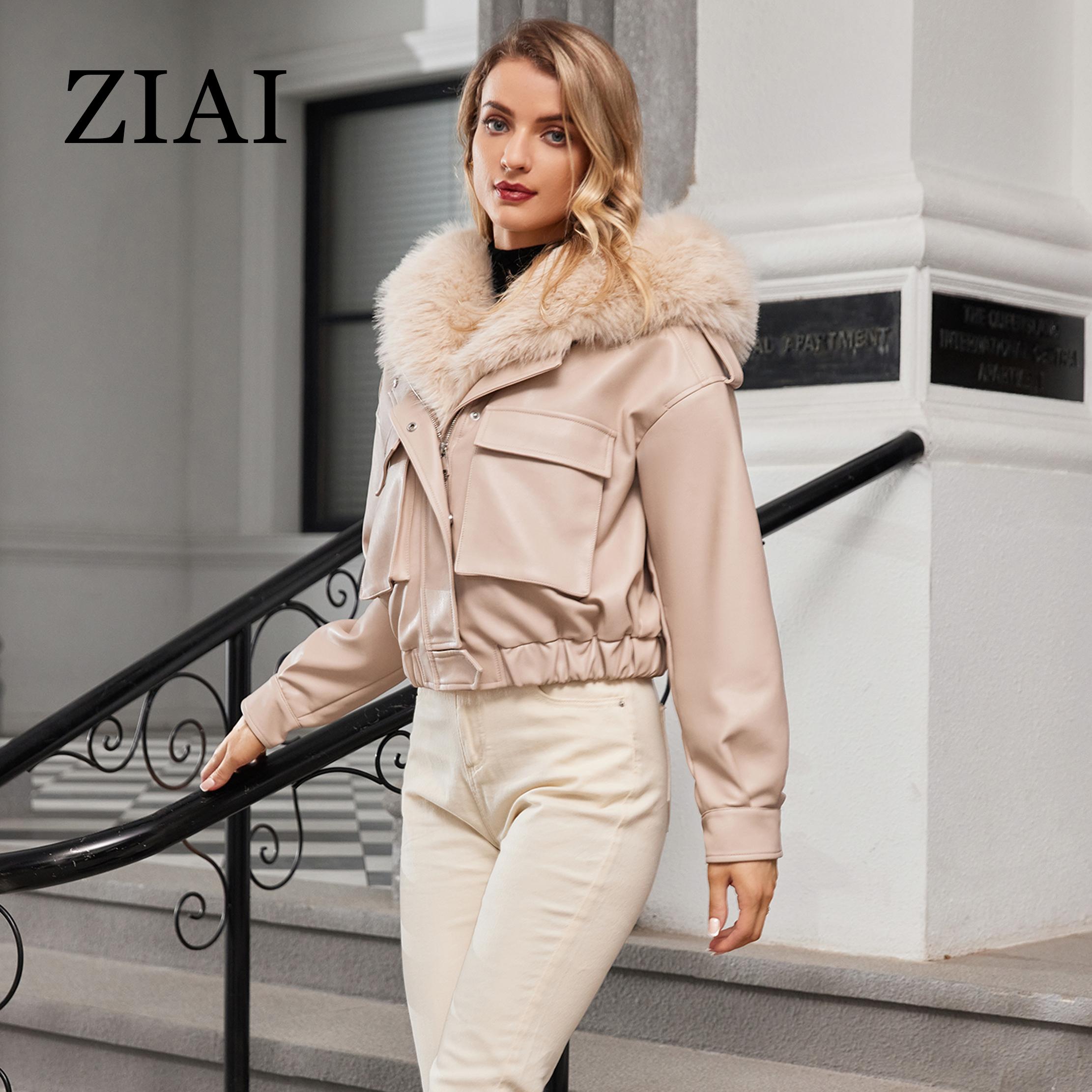 ジャケット・アウター Eaphi big collar middle coat ziai Winter Women Parka Big Fur Collar Hood Belt Thick Warm