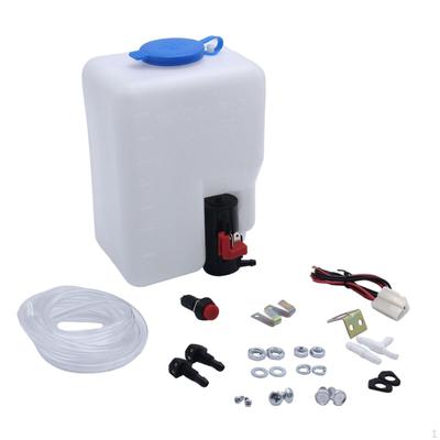 Kit de Reservatório de Lavador de Para-brisa Universal Premium Tanque com Bomba de Para-brisa de Alto Desempenho