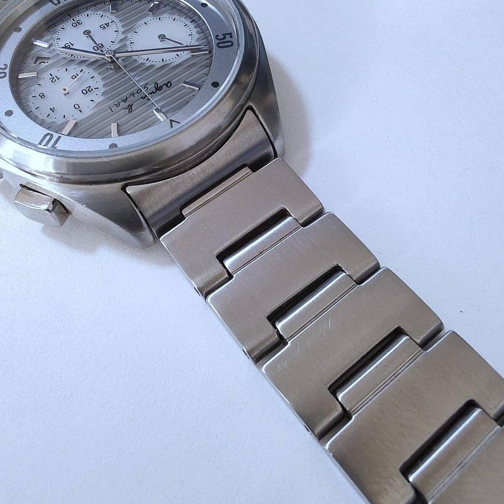 Used Agns B. Solar Watch Chronograph for Men [V175-0AA0]