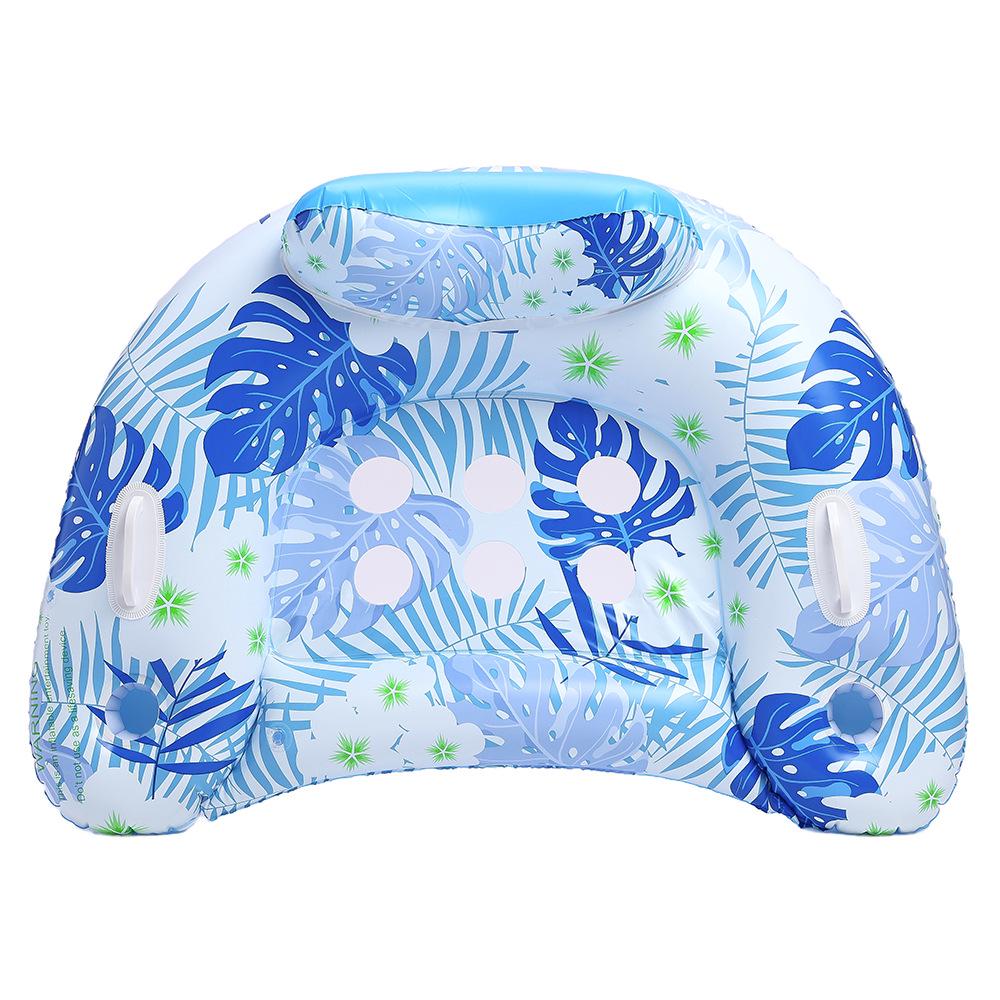 New Style Daisy Stripe Inflatable Pool Float Lounger