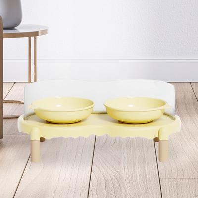 Cat Feeding Bowls with Elevated Design, Non-Slip Base, Food And Water Set for Small Dogs