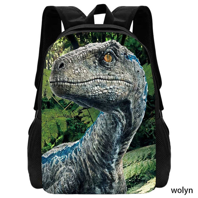 Newly Dinosaur School Backpack,Children School Bags for Boys ,Light Weight Cartoon Animal Prints Child Backpack Satchel Durable