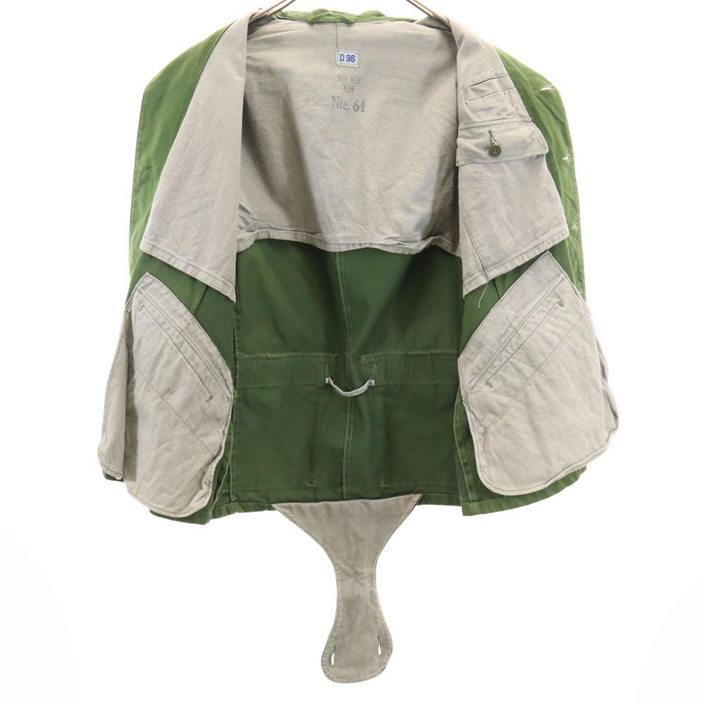 SWEDENISH ARMY 70s Vintage M-59 Field Jacket D96 Khaki Military Men's Used