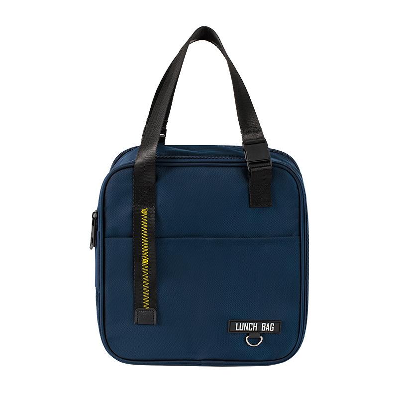 Thermal Lunch Box Bag Large Capacity Picnic Pouch Zipper Food Carrier Tote Bento Storage Bag Container for Women Cooler Handbags