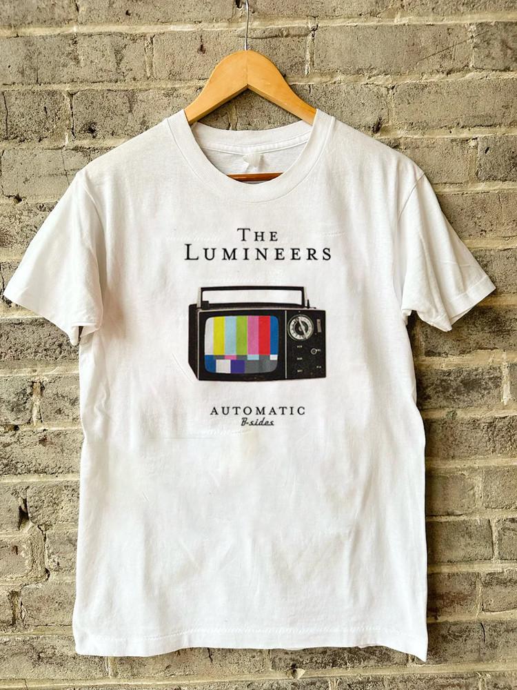 The Lumineers Automatic World Tour 2025 S to 5XL White T-shirt MD997 Unisex T-Shirt XL