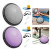 Balance Ball Trainer Non Slip Base Hemisphere with Resistance Bands and Pump Half Exercise