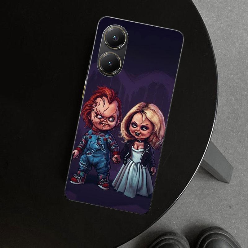 Chucky Doll Horror Movie Phone Case Cover for Xiaomi Poco X6 X5 X7 Pro F7 Ultra Redmi 15C 15 13C 13 12C 12 10C 10 10A 9C 9A 9T 9