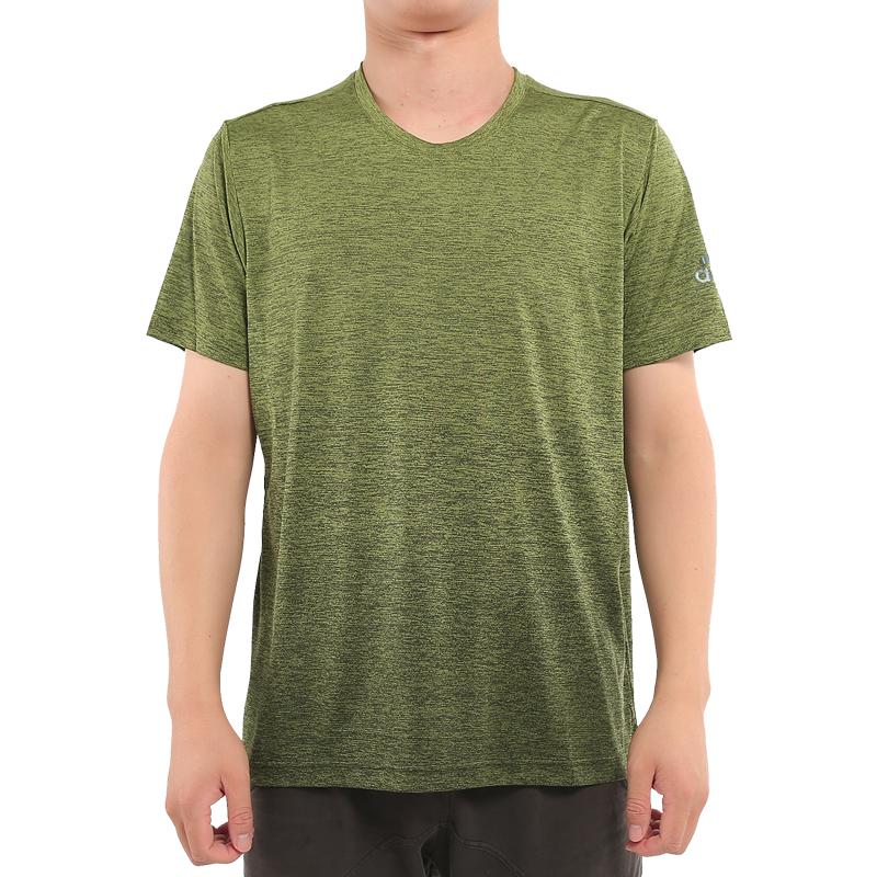 

Adidas Спортивная футболка с коротким рукавом и круглым вырезом, мужская, EC1091 S