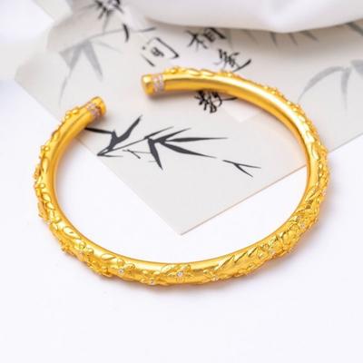 Sakura Open Bracelet Women's Bracelet Light Luxurious and High-end