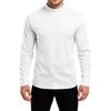 Men's Slim-Fit Casual  Neck Knit Long Sleeve Base Layer Top